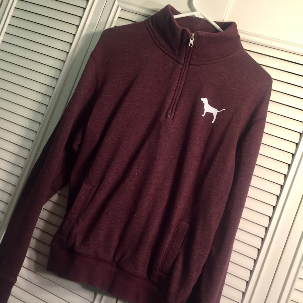 Pink hoodie